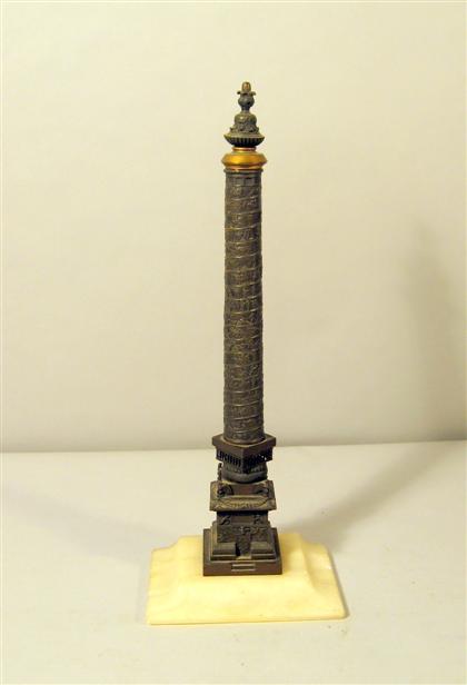 French bronze model of the