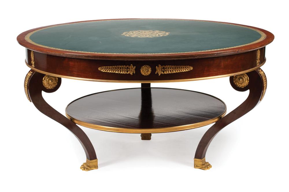 FRENCH BRONZE-MOUNTED CENTER