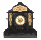 FRENCH BRONZE-MOUNTED MARBLE M