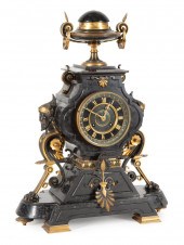 FRENCH BRONZE-MOUNTED MARBLE M