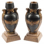 FRENCH BRONZE-MOUNTED MARBLE U