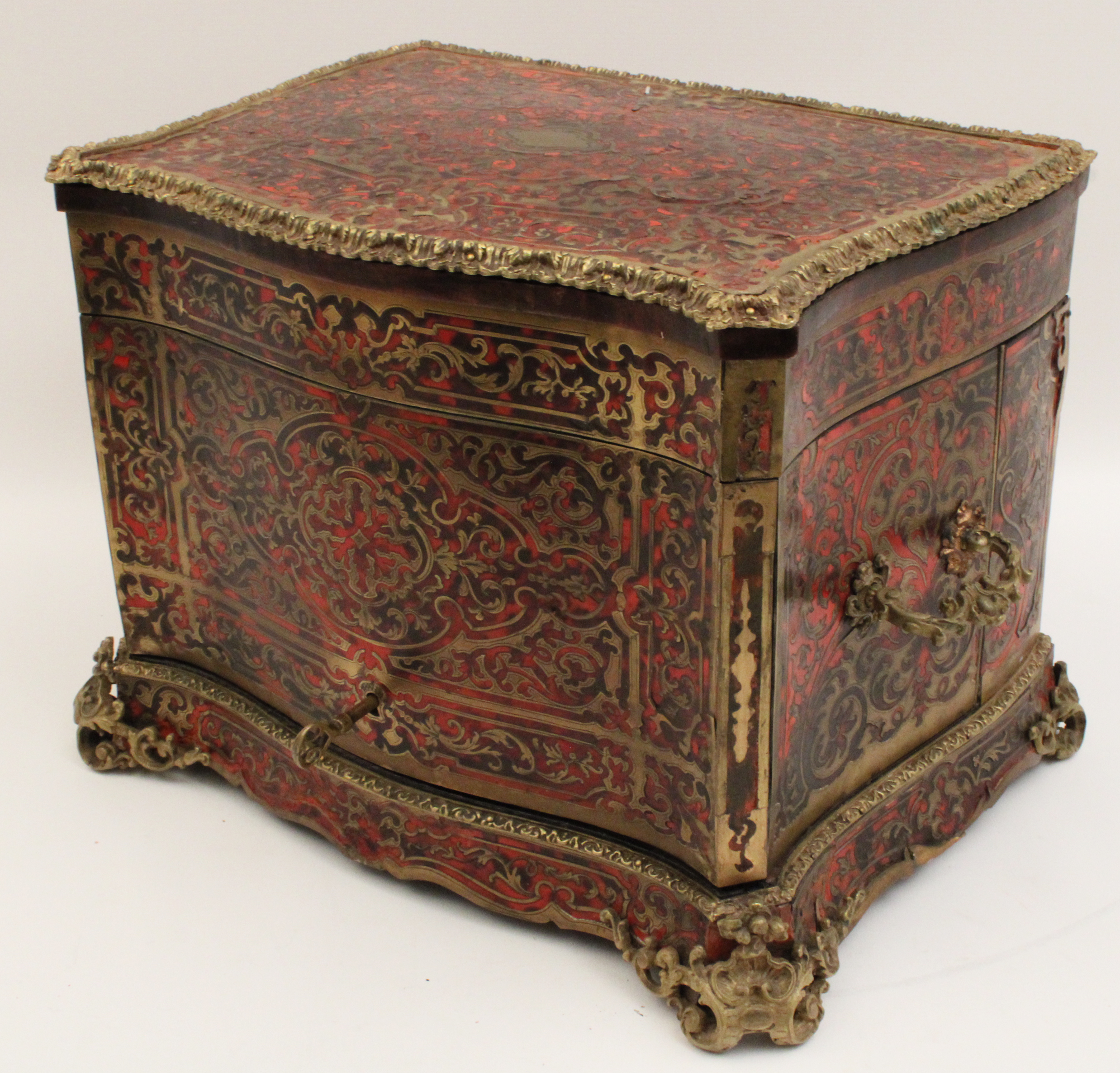 FRENCH BRONZE MTD AND BOULLE