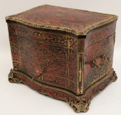 FRENCH BRONZE MTD AND BOULLE T