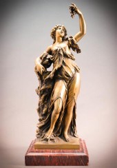 FRENCH BRONZE MYTHOLOGICAL GRO