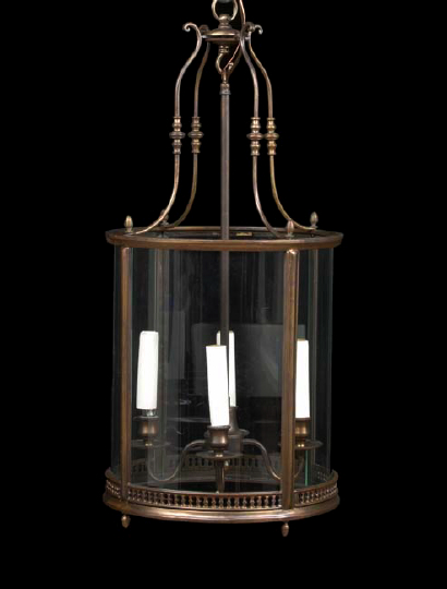 French Bronze-Patinated Brass and