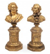 FRENCH BRONZE PORTRAIT BUSTS O
