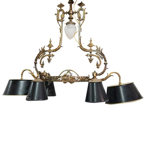 FRENCH BRONZE & TIN SHADE