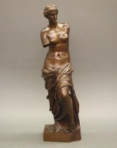 FRENCH BRONZE VENUS DE MILOA F