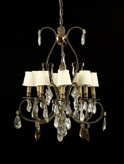 French Bronzed and Parcel-Gilt