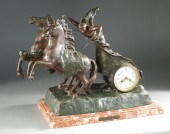 FRENCH BRONZED SPELTER STATUE