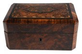 FRENCH BURLWOOD KEEPSAKE BOXCo