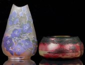 FRENCH CAMEO ART GLASS SIGNED