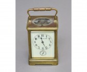 French carriage clock, Margain
