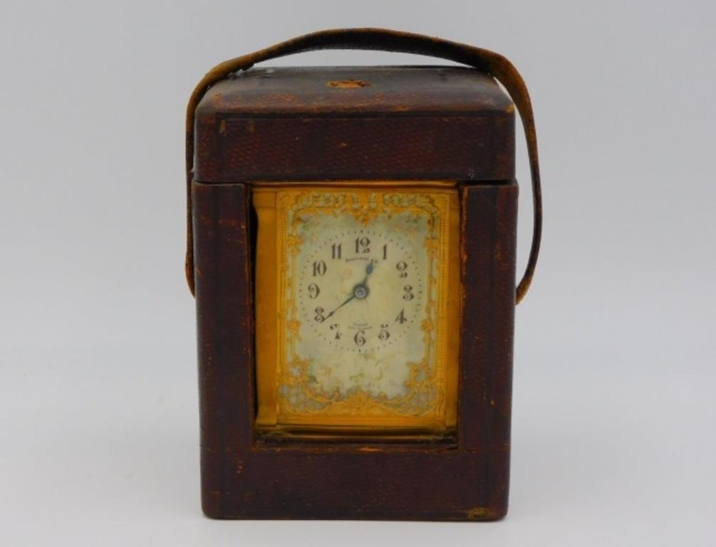 FRENCH CARRIAGE CLOCK SOLD BY