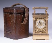 FRENCH CARRIAGE CLOCK WITH REP