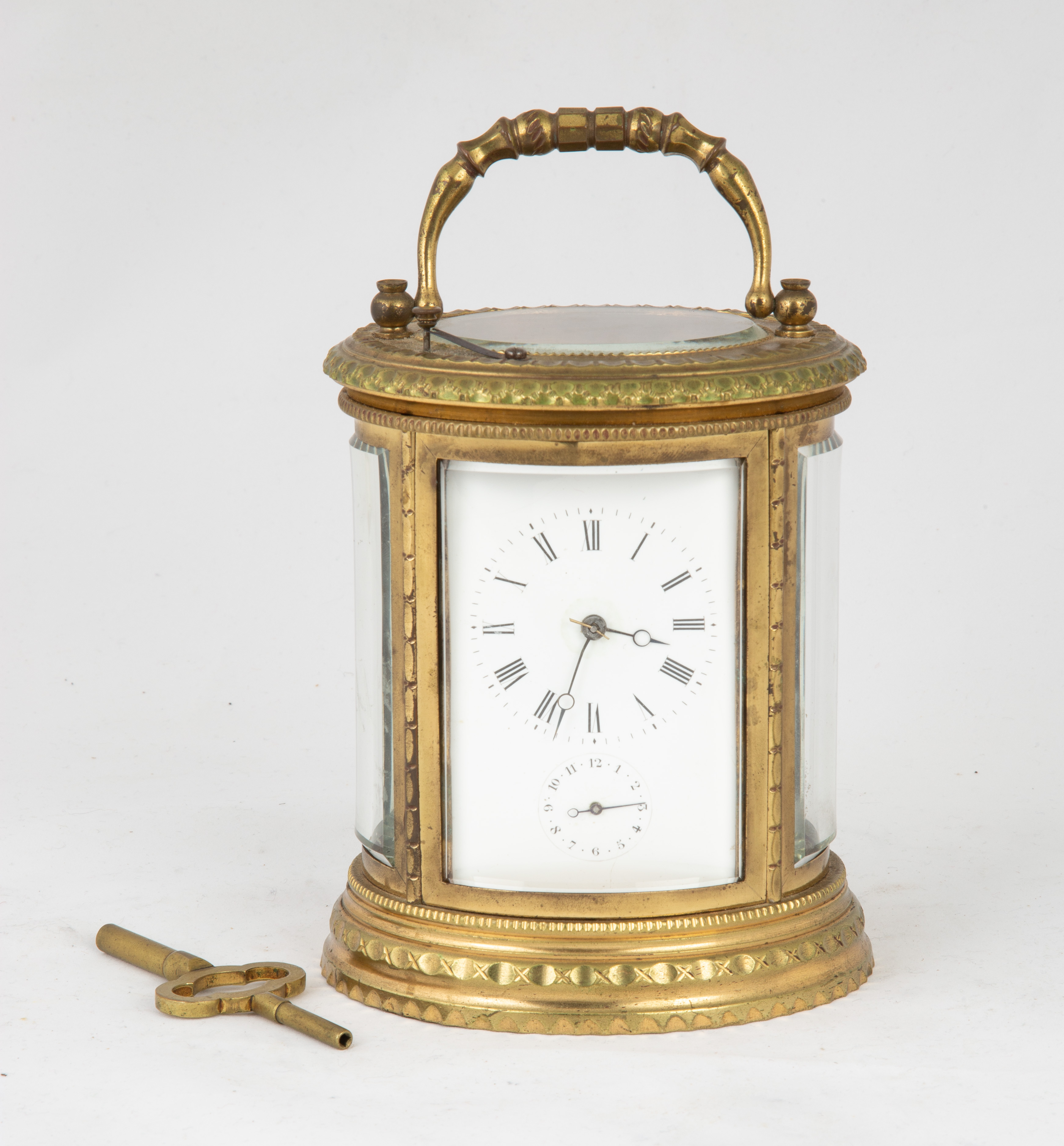 FRENCH CARRIAGE CLOCK WITH REPEATER