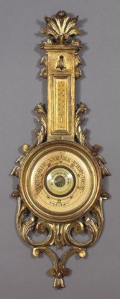 French Carved and Giltwood Wal