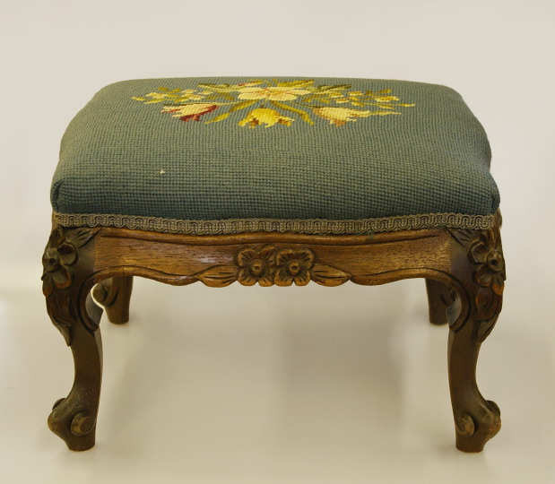 French Carved and Stained Beechwood