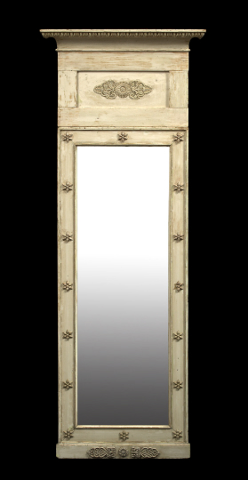 French Carved and White-Painted