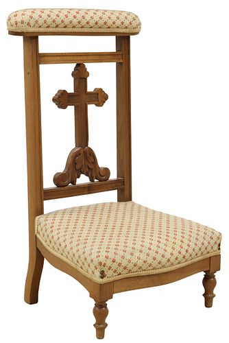 FRENCH CARVED CROSS SPLAT