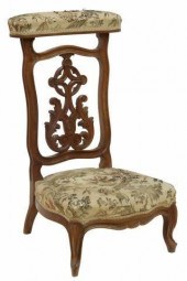 FRENCH CARVED CROSS SPLAT PRIE