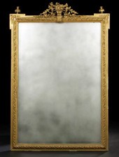 French Carved Giltwood and Pla