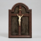 French Carved Ivory and Faux R