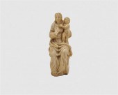FRENCH CARVED IVORY FIGURE OF
