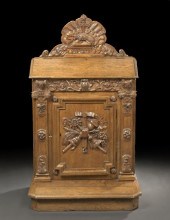 French Carved Oak Prie-Dieu,