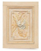 FRENCH CARVED, POLYCHROMED ARC