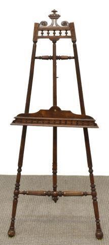 FRENCH CARVED WALNUT ADJUSTABLE