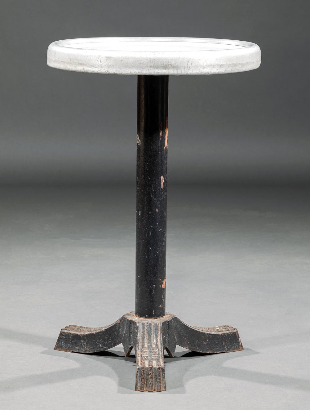 FRENCH CAST IRON AND PORCELAIN