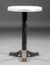 FRENCH CAST IRON AND PORCELAIN