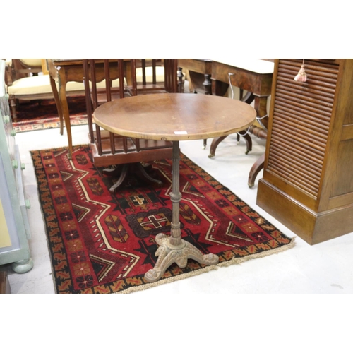French cast iron based bistro table