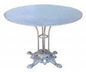 FRENCH CAST IRON BISTRO TABLEF