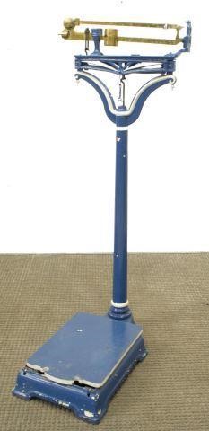FRENCH CAST IRON & BRASS PAINTED
