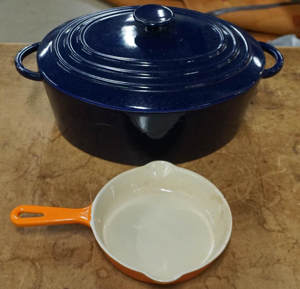 FRENCH CAST IRON ENAMEL DUTCH
