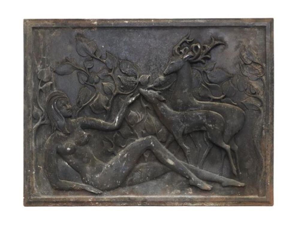 FRENCH CAST IRON FIGURAL