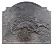 FRENCH CAST IRON FIGURAL HUNT