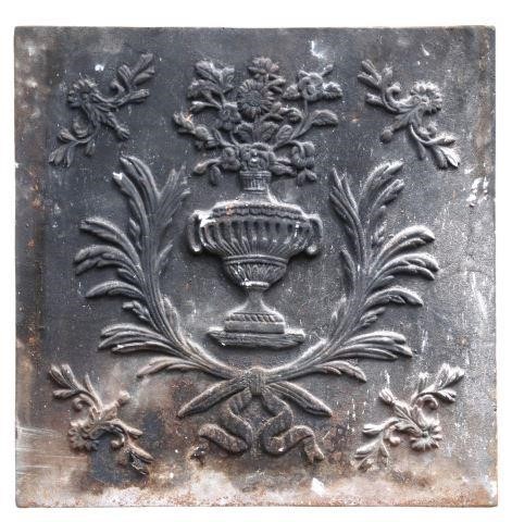 FRENCH CAST IRON FIREBACK