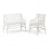 FRENCH CAST-IRON GOTHIC GARDEN