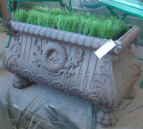 FRENCH CAST IRON JARDINAIRE circa