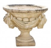 FRENCH CAST STONE CAMPANA GARD