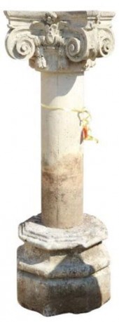 FRENCH CAST STONE CORINTHIAN C