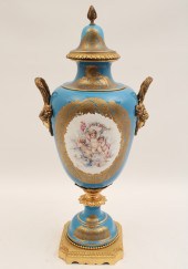 FRENCH CELESTE BLUE GROUND SEV