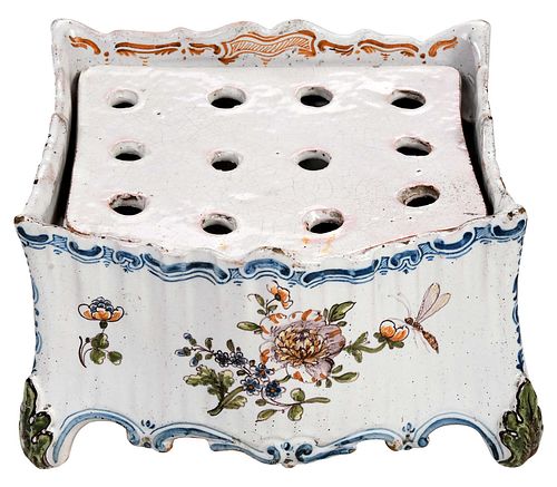 FRENCH CERAMIC FAIENCE BOUGH