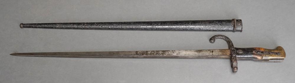 FRENCH CEREMONIAL BAYONET, C. 1876,