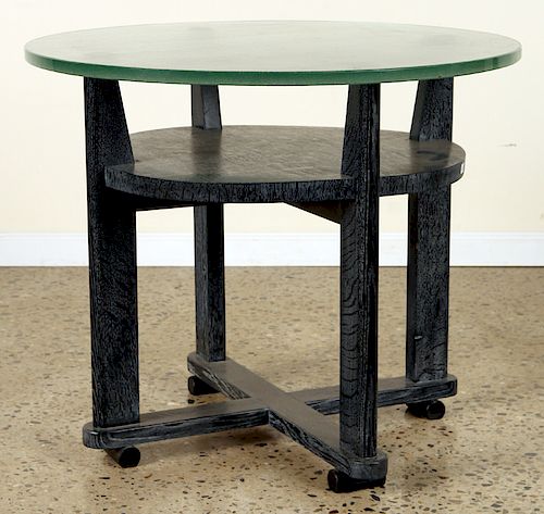 FRENCH CERUSED OAK 2-TIER