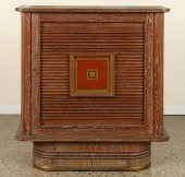 FRENCH CERUSED OAK SINGLE DOOR