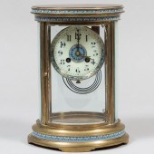 FRENCH CHAMPLEVÃ© ENAMEL PENDU